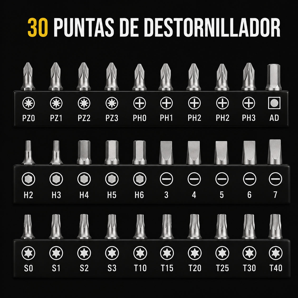 KIT DESTORNILLADOR 47 EN 1