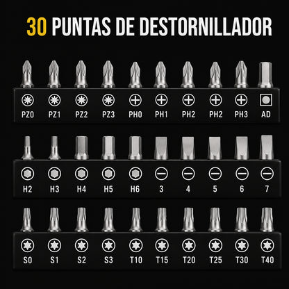 KIT DESTORNILLADOR 47 EN 1