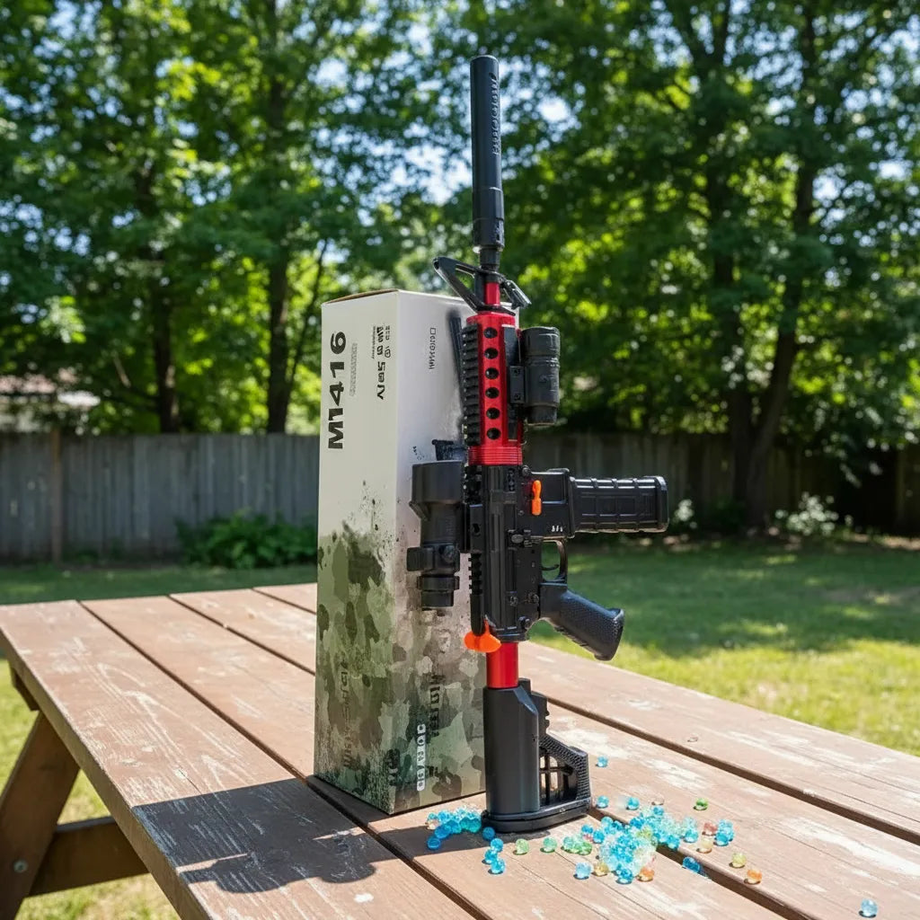 Rifle M416 hidrogel - diversión asegurada, alta calidad, largo alcance