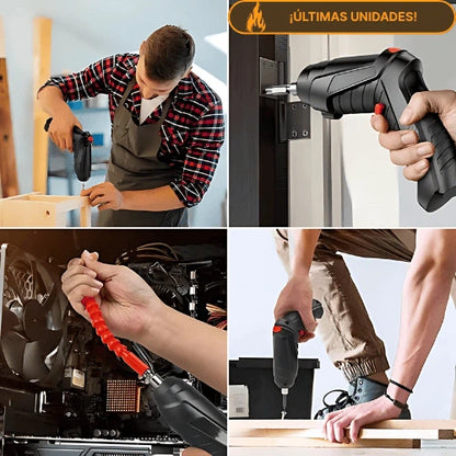 Kit Destornillador Inalámbrico 47 en 1 – Potencia, eficacia, rendimiento