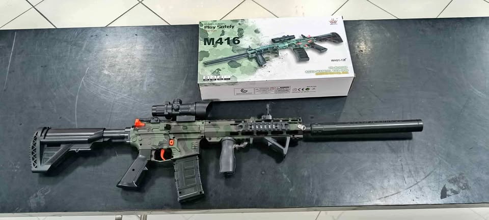Rifle M416 hidrogel - diversión asegurada, alta calidad, largo alcance